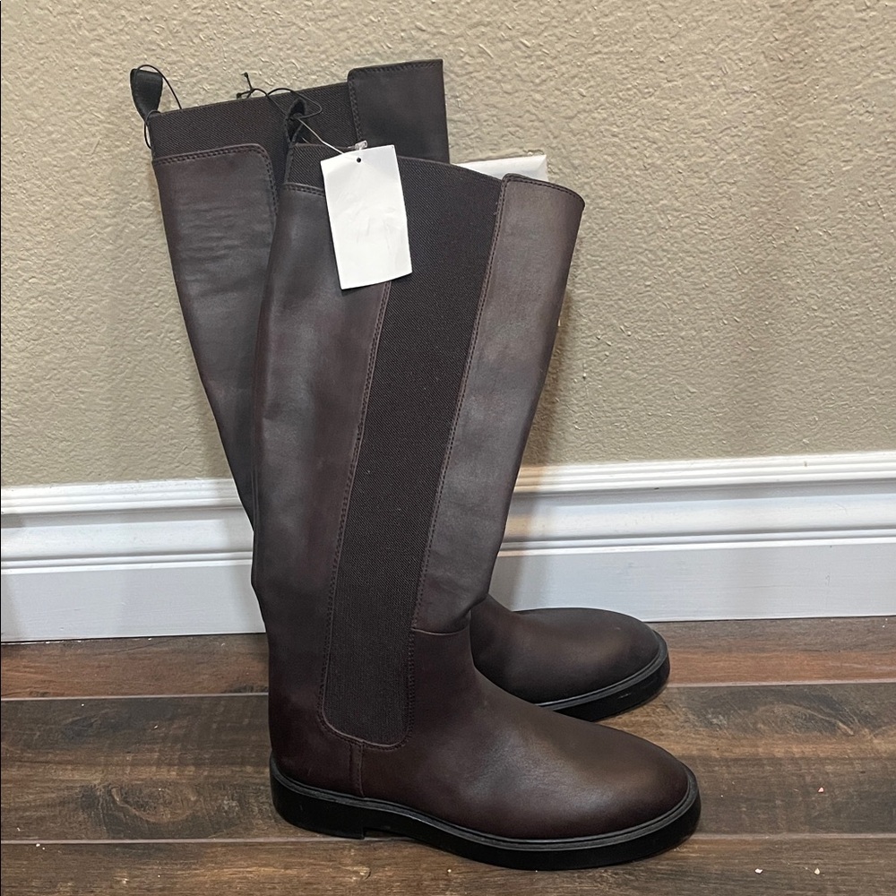 H&M Brown Knee-High Boots